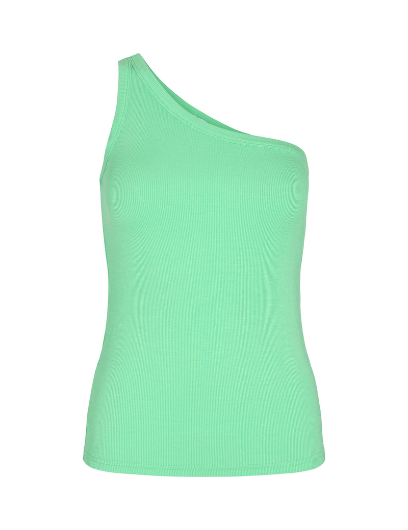 LEVETE ROOM LR-IKA 13 ONE SHOULDER GREEN